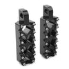 Harley Dyna Wide Glide FXDWG FXDB FXDL FXDF Black Foot Pegs