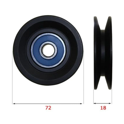 Toyota Hilux KZN165 A/C Drive Belt Pulley 13A (1999–2005)