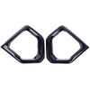 GMC Sierra Gloss Black Front Fog Light Outer Bezel Cover (2019–2021)
