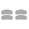 Ford Spectron Front Disc Brake Pad Set (1985 - 1990)