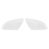 Honda Civic Left & Right Rearview Mirror Cap Covers White (2016-2020)