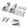 Harley Softail Silver Rear Passenger Foot Pegs (2000-2020)