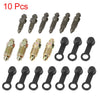 Motorcycle 10Pcs M6X1/M7X1/M8X1.25/M10x1/M10x1.25 Bleeder Screw Cap