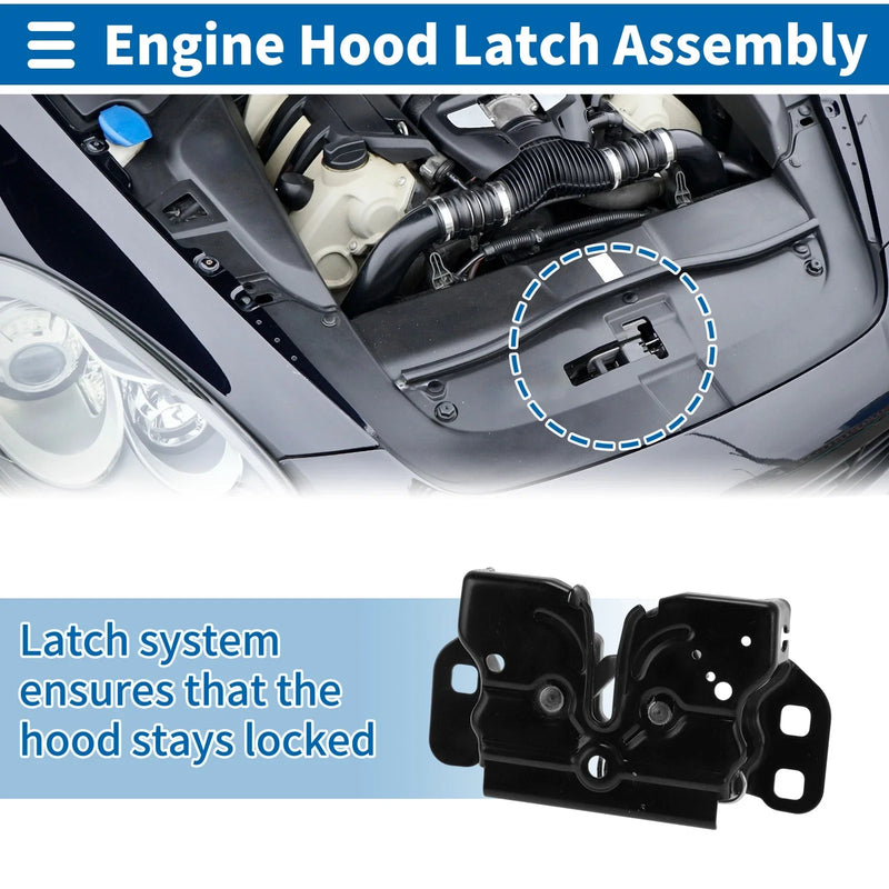 Jeep Cherokee Hood Latch Assembly (2014-2022)