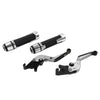 Honda CRF1000L CRF1100L Silver Extendable Brake Clutch Lever (2016-2023)