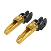 Ducati Monster 1100 821 1200 Gold Front Footrests Pegs (2009-2020)
