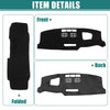 Mazda CX-5 Black Dashboard Cover Mat Protector (2017-2022)