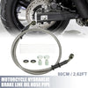 Motorcycle Set 80cm Motorcycle Hydraulic Brake/Clutch Line Hose with Screws