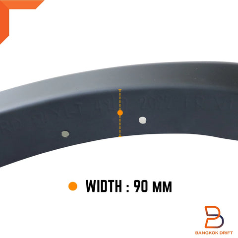 Ford Ranger Wildtrak 6" Fender Flares (2022-2025)