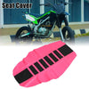 Motorcycle Pit Dirt Bike Seat Cover Seat Cushion Faux Leather Pink Black