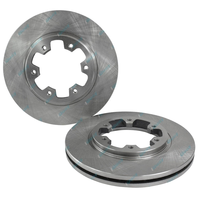Nissan Pathfinder WD21 V6 Wagon 1992-1995 New Pair 2 Front Disc Brake Rotors