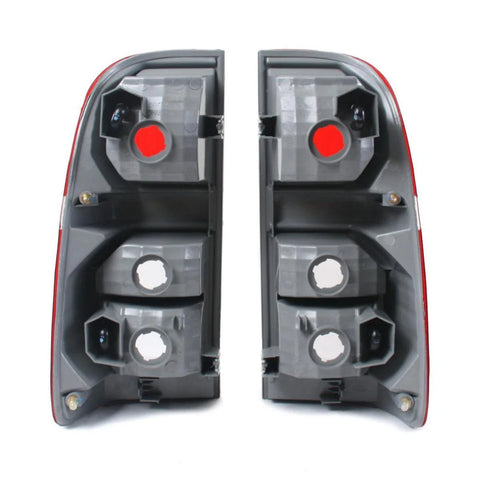 Tail Lights Rear Lamp Lens LH+RH Fits Toyota Hilux Vigo Champ Truck 2011-15 D12