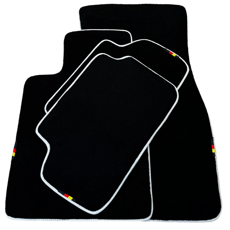BMW 3 Series M3 E36 with White Trim Black Floor Mats (1992-1999)