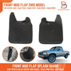 Toyota Hilux 2WD Front Rubber Mud Flap Splash Guard (1988-1996)