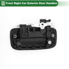 Toyota Tacoma Gloss Black Front Right Exterior Door Handle (2005-2023)