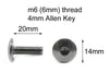 Yamaha R1 R6 Schrauben 10x Verkleidung m6x20 Wanne Pilz Linsenkopf Edelstahl