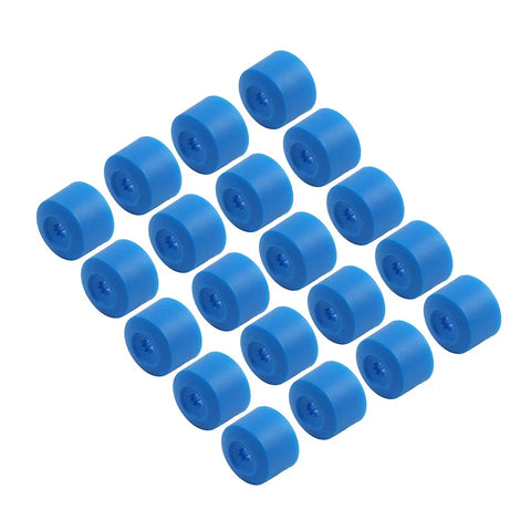 Volkswagen Golf, Passat, Beetle 17mm Blue Wheel Lug Nut Bolt Cover Caps