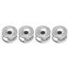 Silver Motorcycle Trunk Base Plate Tail Box Pad Bracket Spacer