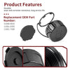 Kawasaki Mule SX 4x4 KAF400 Gas Fuel Tank Cap w/ Gasket (2017-2024)