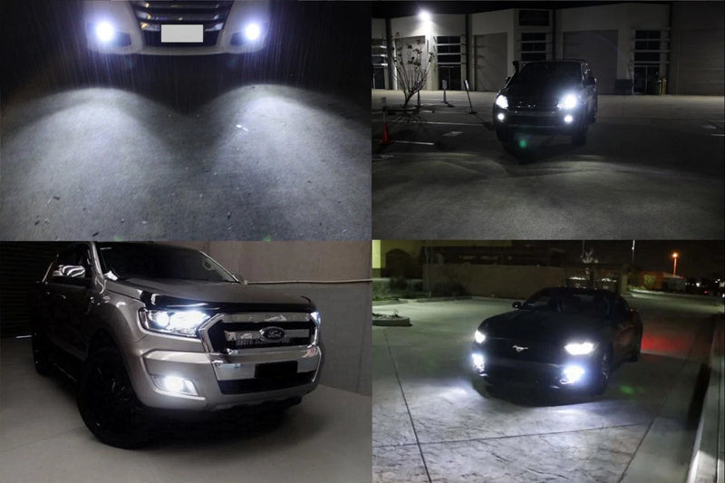 Mitsubishi Eclipse Cross 8000LM LED Fog Spot Light Globes (2018-2023)