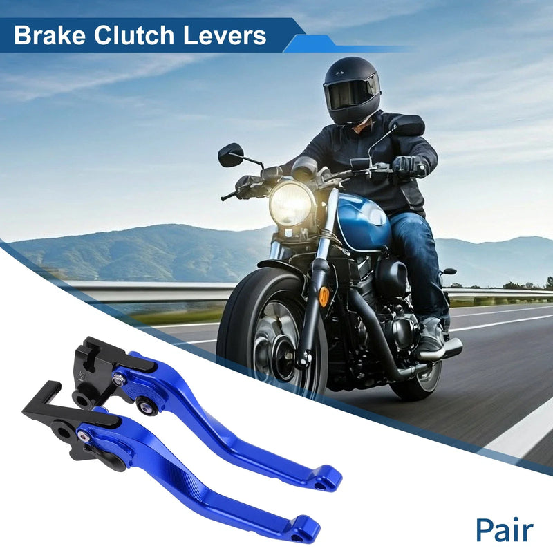 Kawasaki KLX 300 Adjustable Short Brake Clutch Levers 1 Pair (2021–2025)