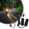Motorcycle 12V 3-Gear Heated Hand Grips Waterproof Handlebar Heater Warmer