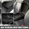 Ford Bronco Sport 2020-2023 Black White Stitches Center Console Pad