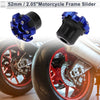 Motorcycle 14mm 2 x Aluminum Alloy Plastic Motorcycle Slider Frame