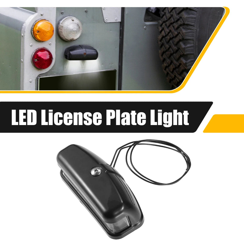 Land Rover 88 / 109 Series LED License Plate Light Assembly (1968-1984)