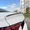 Audi A4 B9 / S4 (2017-2024) - Carbon Fiber Look 1 x Rear Spoiler Lip