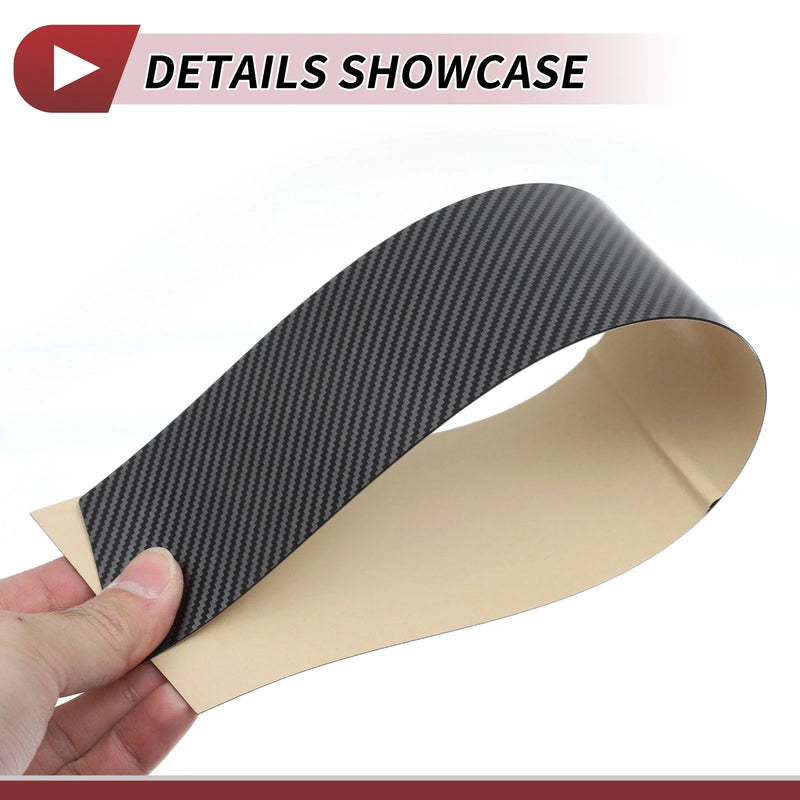 Ford Edge (2015-2020) Carbon Fiber Black 6 Pcs Door Pillar Window Trim