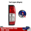 RH Tail Light Rear Lamp Fits Nissan Navara Frontier Navara D22 Truck 1999-06 DE