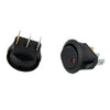 Marine Boat Car RV Motorcycle Rocker switch 10 x SPST 2-pin Red LED