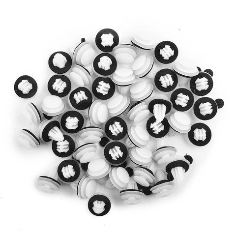 Mazda CX-5 CX5 CX-7 50 Pcs/Set Door Trim Panel Moulding Retainer Nylon Clip