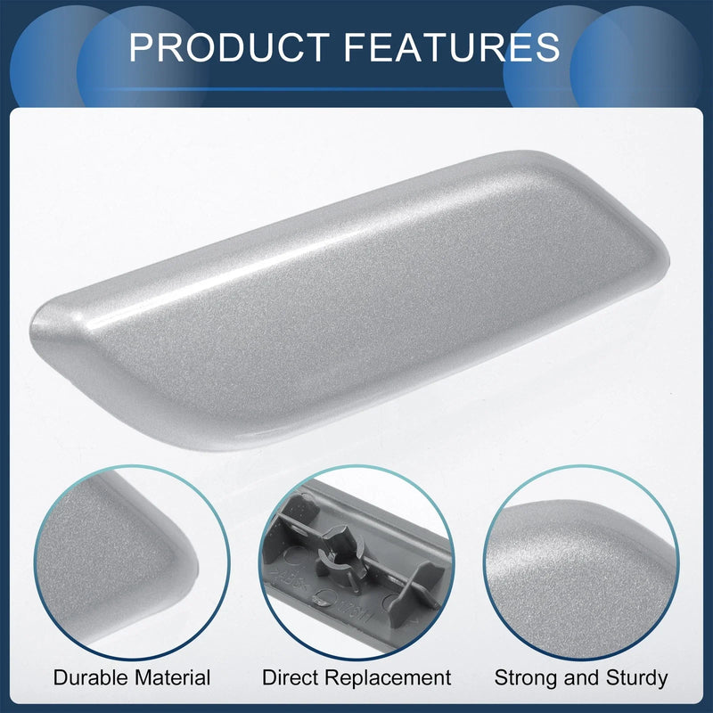 Honda Accord VIII 2011-2013 Silver Tone Front Right Washer Nozzle Cover