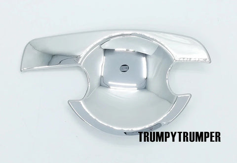 Nissan Navara D40 Chrome Door Handle Cover Insert Bowl Trim (2005-2015)