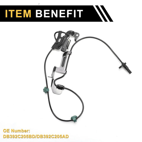 Ford Ranger 2012-2022 ABS Wheel Speed Sensor (2 x)