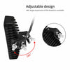 Boat Spots Light 18W waterproof 2x Black 12V Spreader LED Deck/Marine Lights