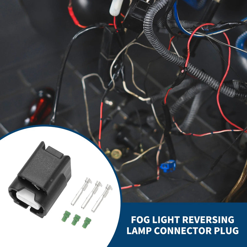 Honda (2016-2021) - 3 x Female Wire Terminals Fog Light Connector Plug