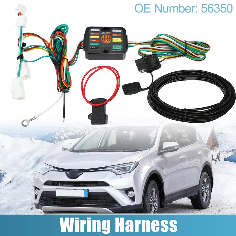Toyota Avalon, RAV4 4-Pin Trailer Wiring Harness (2013-2018)