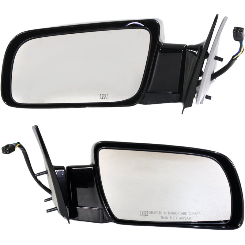 Set of 2 Mirrors Driver & Passenger Side Heated Chevy
