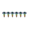 Cars 6 x M5x15mm Titanium Torx Head Self Tapping Screws Fasteners