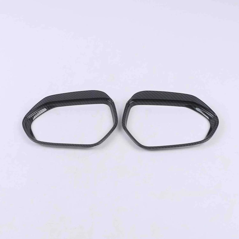 Toyota Corolla Sedan ABS Fiber Mirror Side Rain Guard Lid Cover Trim (2020-2023)