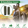 Motorcycle 25mm Hand Grips Cover Kit TPU Green