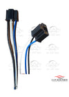 Car H4 Headlight Bulb Globe Socket Plug 2 x Pack