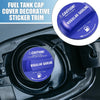 Subaru Forester Aluminum Alloy Blue Oil Fuel Cap Decorative Sticker Trim