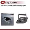 BMW 740i Silver Tone Front Right Washer Nozzle Cover Cap