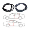 Mazda Familia 323 GLC 1980-1985 Rear Door Weatherstrip x2