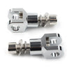 Harley Softail Silver Rear Passenger Foot Pegs (2000-2020)