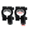 22MM M10 Black Motorcycle Handlebar Mirror Mount Clamp